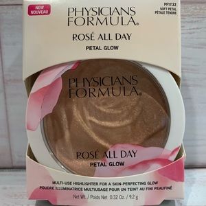 PHYSICIANS FORMULA ROSE ALL DAY MULTI-USE HIGHLIGHTER SOFT PETAL PF11122